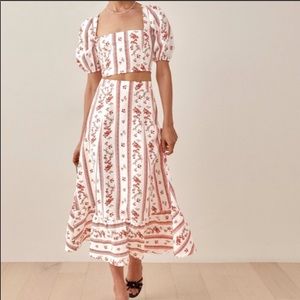 Reformation two piece set (NWT!!) in size 6